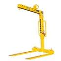 Telescopic automatic pallet fork
